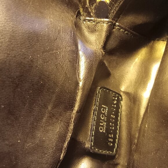 Vintage Gucci Horsebit Suede Vanity Train Case Toiletry Mini Handbag - Picture 6 of 6